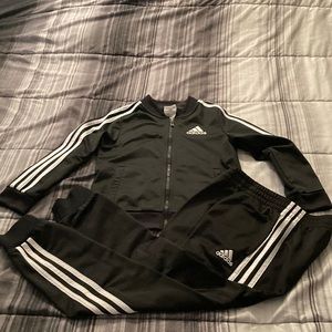 Adidas track suit set